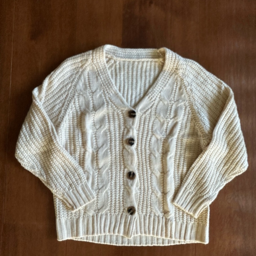 Oversized Cable Knit Sweater